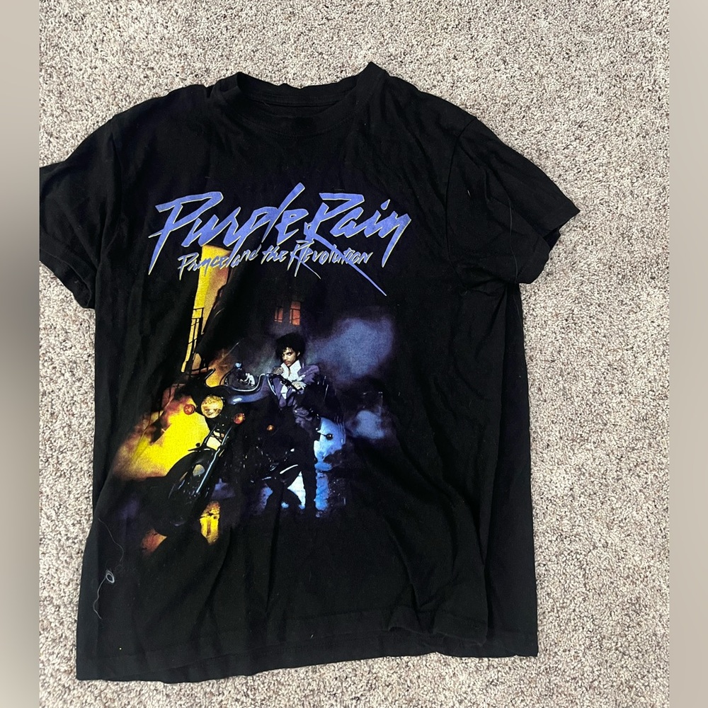 Purple Reign graffic tee
